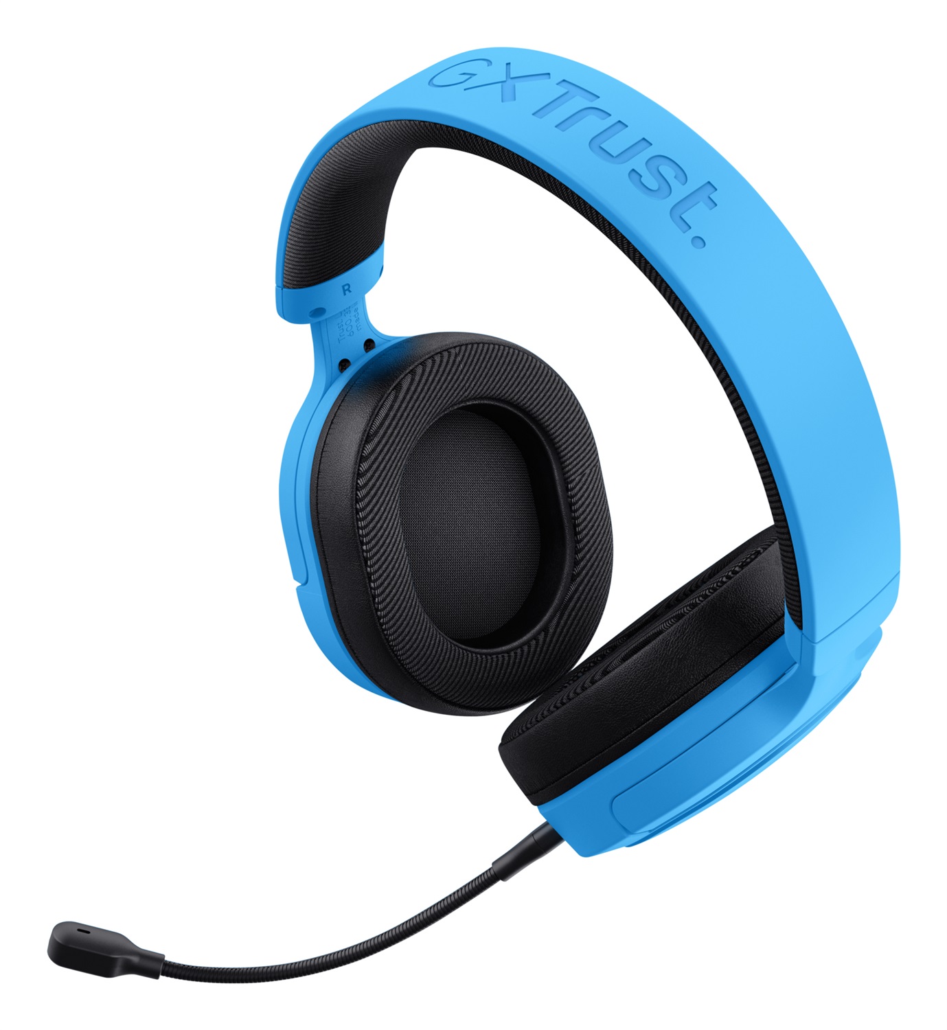 Trust GXT 498B Forta Cuffie Gaming Cablate Blu con Microfono Staccabile, Driver 50 mm, Licenza Ufficiale PS5