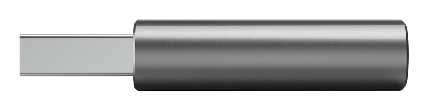 Trust Calyx Adattatore USB-A a USB-C - Confezione da 2, Grigio/Nero