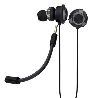 Trust Gaming GXT 406 Pine Auricolari Gaming In-ear Cablati Nero con Microfono Rimovibile, Controllo Integrato, Custodia Inclusa, Compatibili con Nintendo Switch, PS5, PS4, Xbox e Android