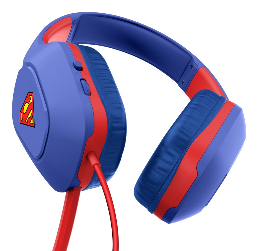 Trust GXT 416 Zirox Headset Superman - Cuffie Gaming Leggere con Audio Potente e Microfono Regolabile