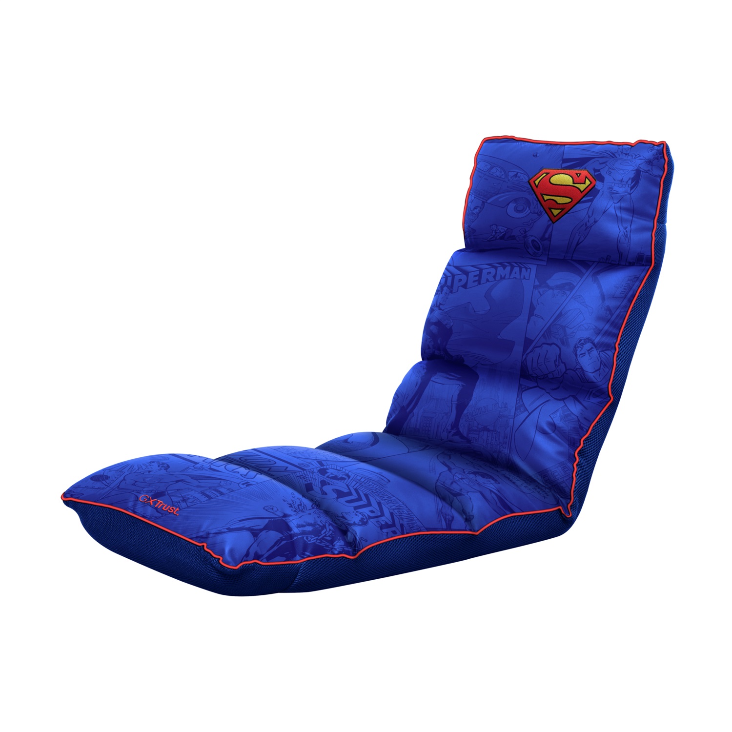 Trust GXT 718 Rayzee - Sedia Gaming Ripiegabile, Portatile e Confortevole per Gioco e Relax, Fino a 125 kg, Nero