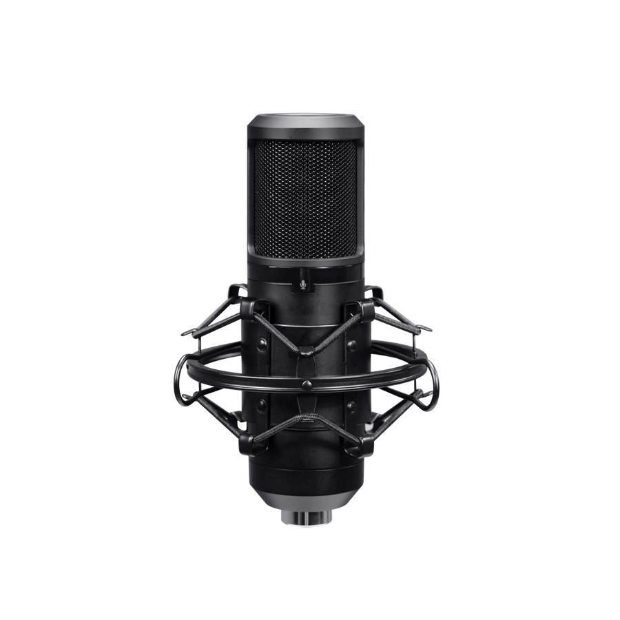 GXTrust Emita II Microfono USB con Braccio Regolabile, Filtro Pop, Pattern Cardioide 192 kHz/24 bit per Gaming, Podcast e Streaming