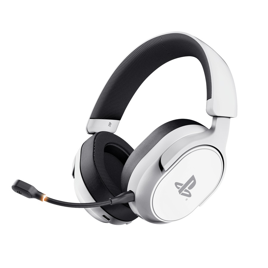Trust GXT 499 Forta Auricolare Gaming Bianco - Con cavo e senza cavo, compatibile con PS5 e PC