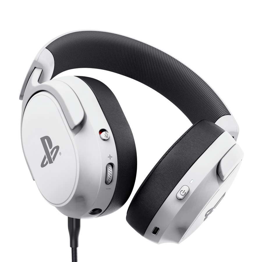 Trust GXT 499 Forta Auricolare Gaming Bianco - Con cavo e senza cavo, compatibile con PS5 e PC