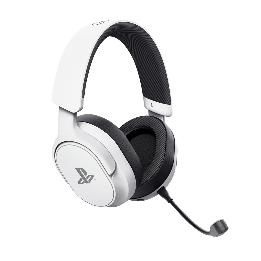 Trust GXT 499 Forta Auricolare Gaming Bianco - Con cavo e senza cavo, compatibile con PS5 e PC
