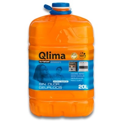 Qlima Kristal Combustibile Liquido Inodore per Stufe - Tanica da 20 Litri, Isoparaffina Pura