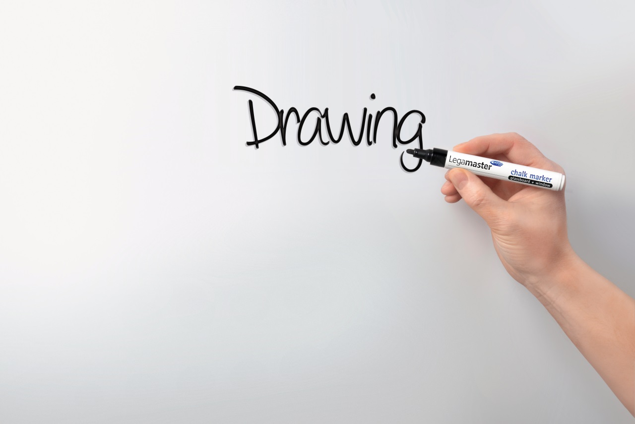 Legamaster Lavagna in Vetro Bianco 60 x 80 cm con Montaggio a Parete e 2 Magneti