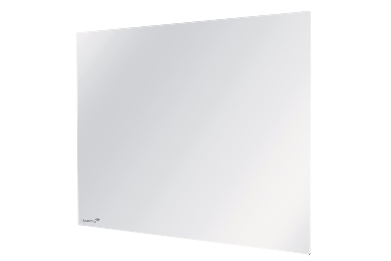 Legamaster Lavagna in Vetro Bianco 60 x 80 cm con Montaggio a Parete e 2 Magneti