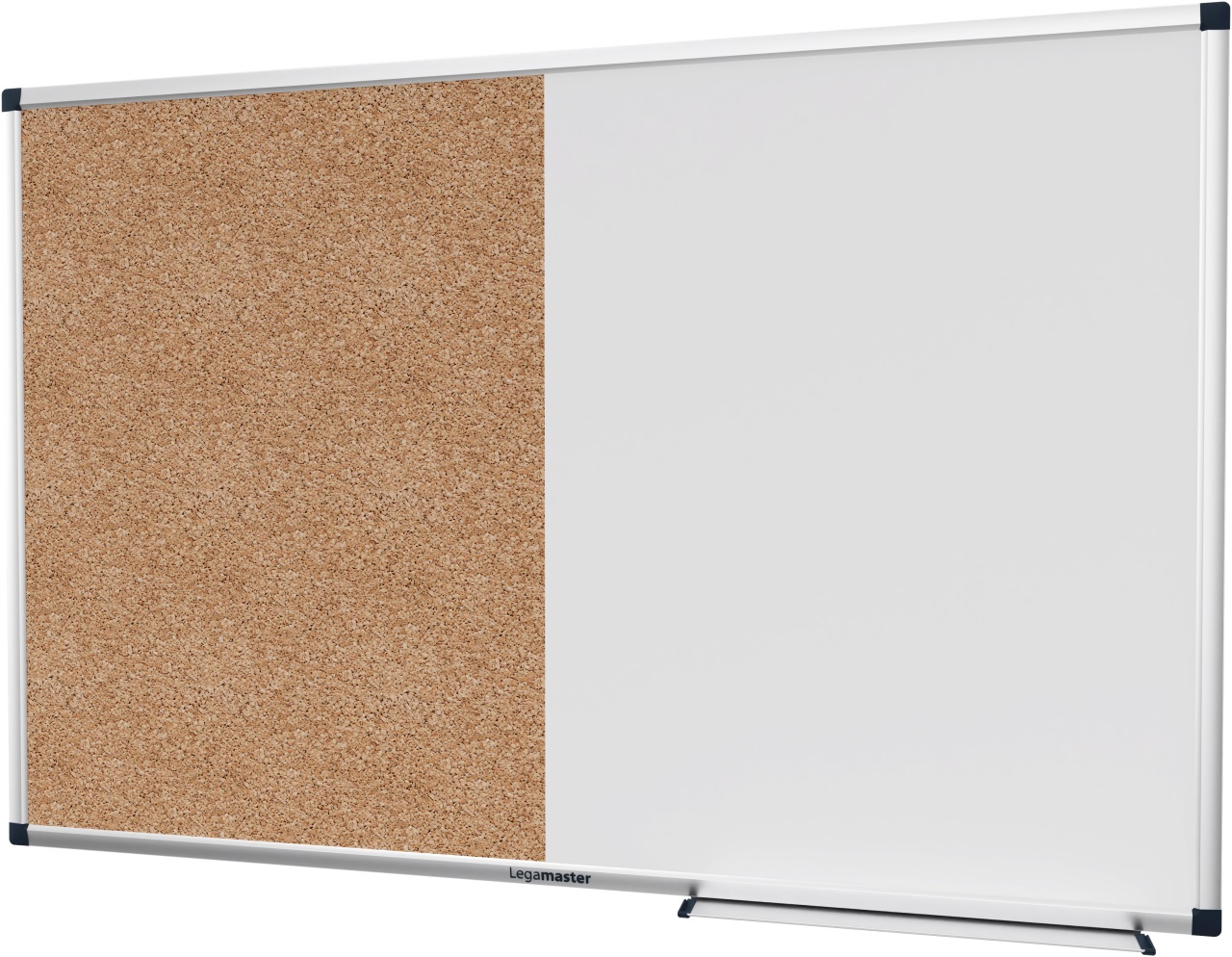 Legamaster UNITE Lavagna Combinata 60x90 cm - Lavagna Bianca Magnetica e Sughero Naturale