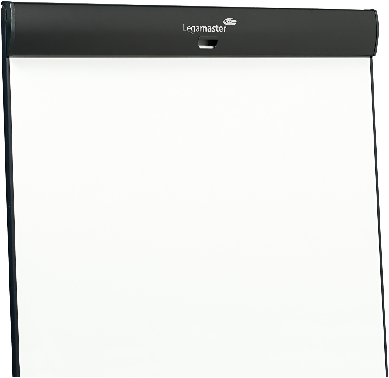 Legamaster Lavagna a Fogli SKETCH PRO - Acciaio Verniciato, Base Rotonda con Rotelle, 2 Blocchi di Carta Riciclata da 50 Fogli