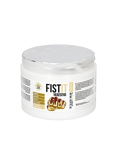 SHOTS Toys Fist It Numbing 500 ml - Lubrificante Anale a Base d'Acqua, Dermatologicamente Testato e Sicuro con Preservativi