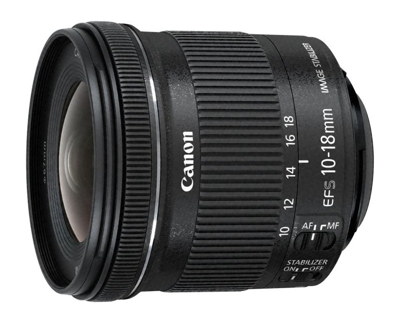 Canon EF-S 10-18mm f/4.5-5.6 IS STM - Obiettivo zoom ultragrandangolare con Paraluce incluso