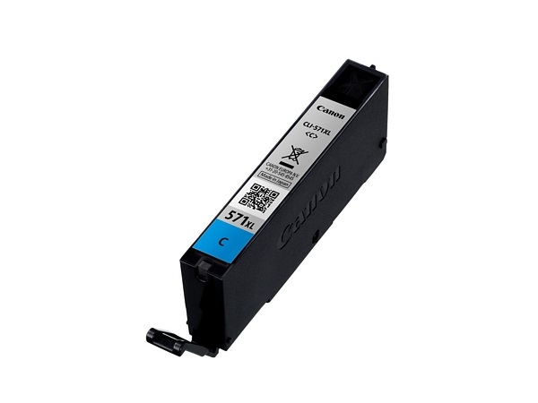 Canon CLI-571XL Cartuccia d'Inchiostro Originale Ciano Resa Elevata (XL) - Compatibile con Pixma MG5750, MG6850, MG7750