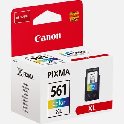 Canon CL-561XL Cartuccia d'Inchiostro Originale Resa Elevata (XL) - Ciano, Magenta, Giallo - Fino a 300 Pagine
