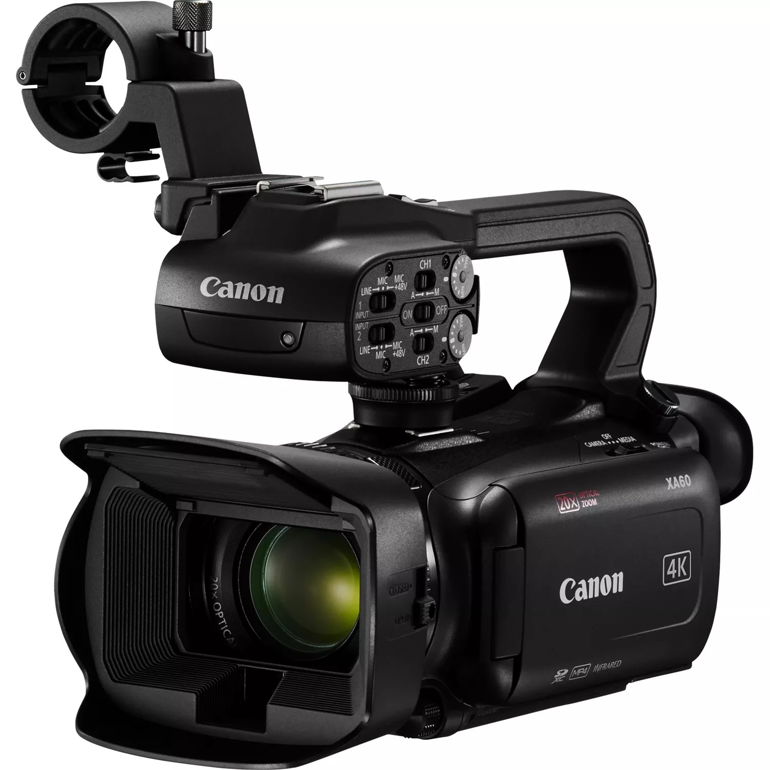 Canon XA60 Videocamera palmare 4K Ultra HD con sensore CMOS da 1/2,3