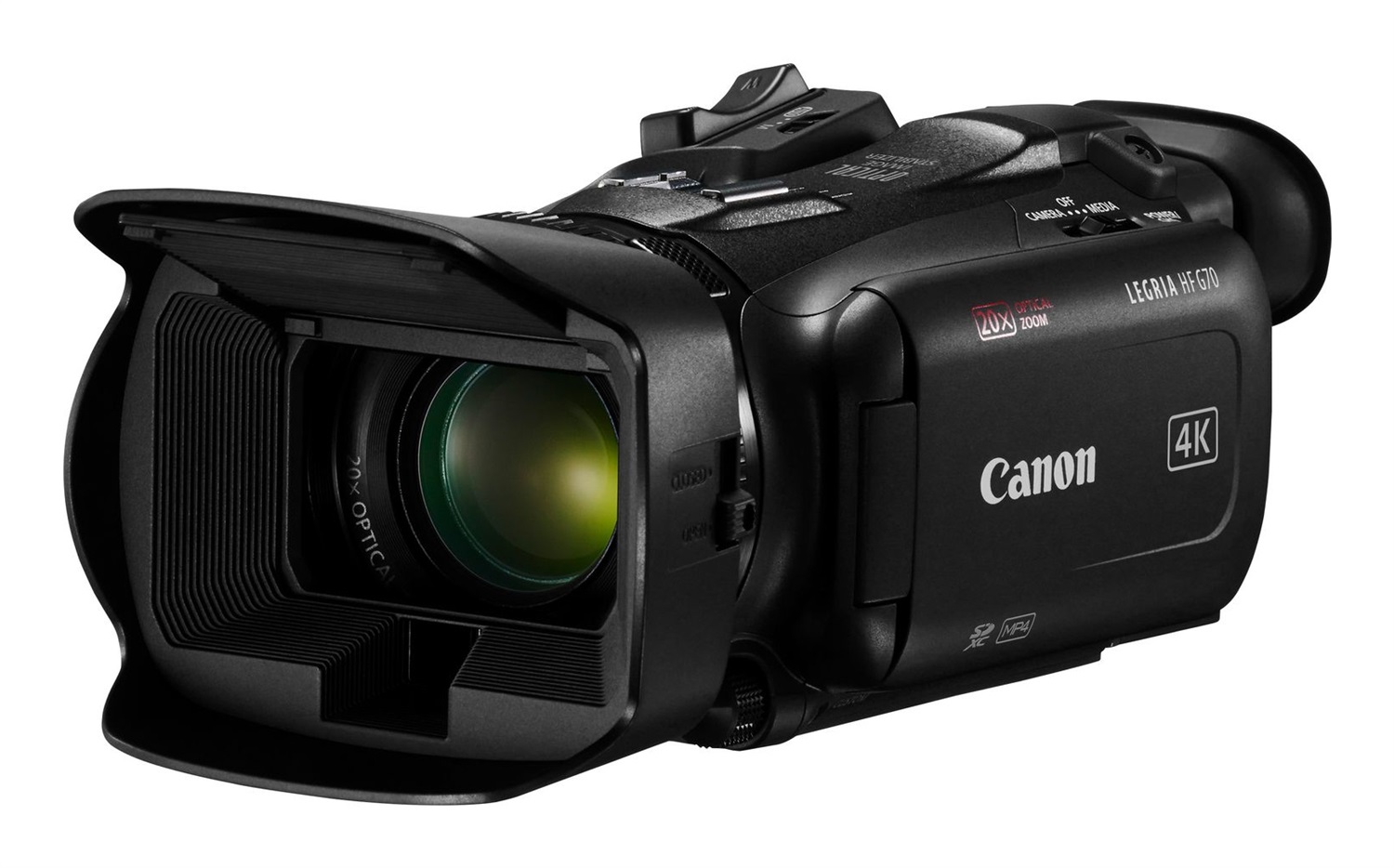 Canon LEGRIA HF G70 Videocamera palmare 4K Ultra HD 21,14 MP CMOS con stabilizzazione e garanzia di 5 anni