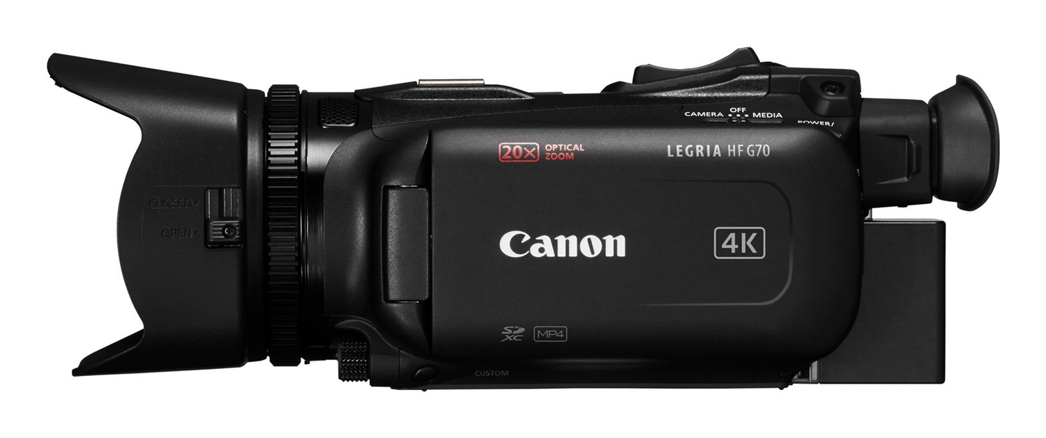Canon LEGRIA HF G70 Videocamera palmare 4K Ultra HD 21,14 MP CMOS con stabilizzazione e garanzia di 5 anni