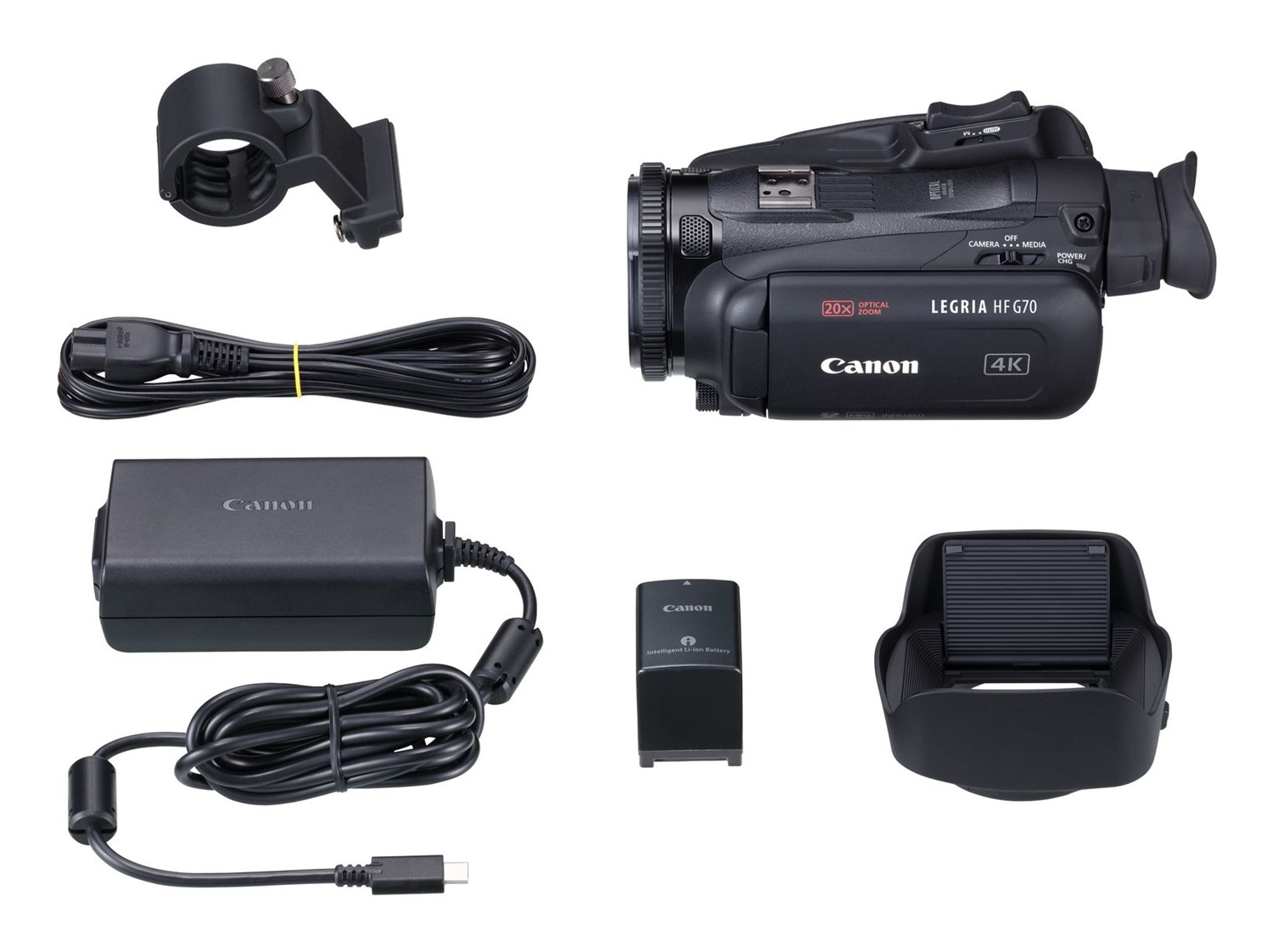 Canon LEGRIA HF G70 Videocamera palmare 4K Ultra HD 21,14 MP CMOS con stabilizzazione e garanzia di 5 anni
