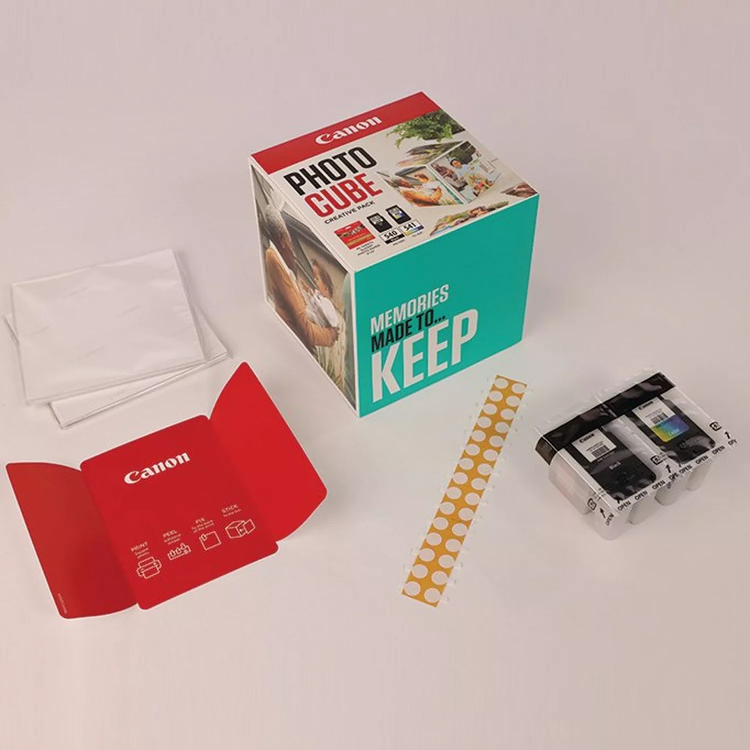 Canon 5225B017 Cartuccia d'Inchiostro Originale 2 pz Resa Standard Ciano, Magenta, Giallo - 8 ml ciascuna