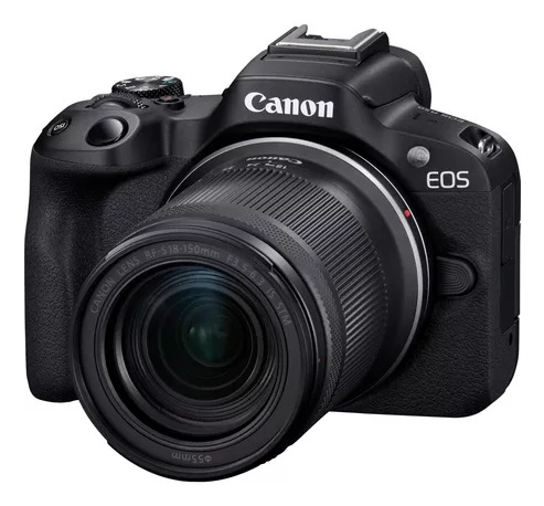 Canon EOS R50 Fotocamera Mirrorless APS-C 24,2 MP con Obiettivo RF-S 18-150mm f/3.5-6.3 IS, Video 4K UHD, Autofocus Dual Pixel, Display Touch Orientabile