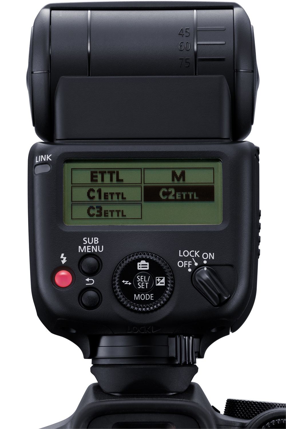 Canon Speedlite EL-10 Flash - E-TTL II, gamma di potenza 1/1 a 1/1024, slitta multifunzione, leggero, alimentato da batterie AA
