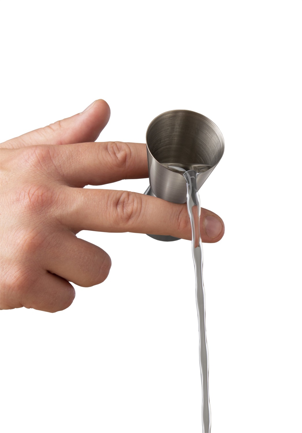 Vacu Vin Misurino da Bar 2 in 1 in Acciaio Inossidabile - Jigger per Cocktail 15 ml e 30 ml