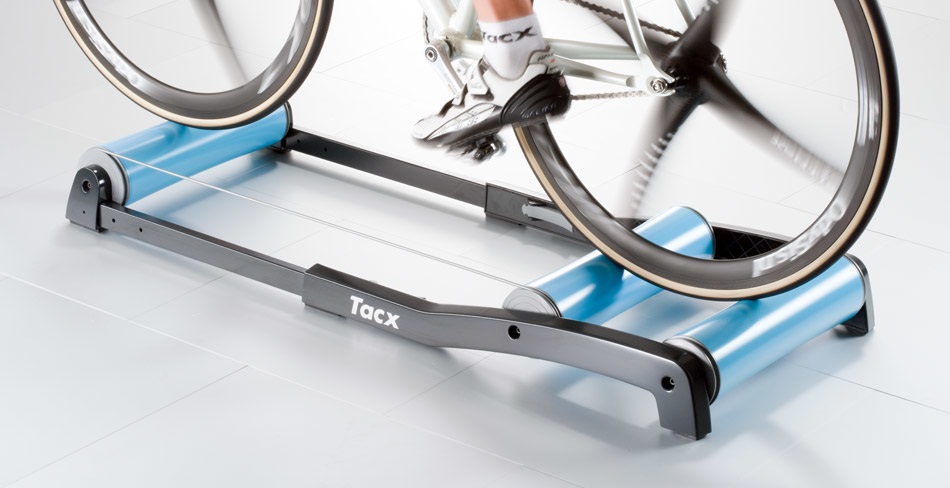 Tacx Antares T1000 Rullo di Allenamento per Bicicletta - Compatibile MTB 26-29, Richiudibile, Sistema di Rotazione Brevettato