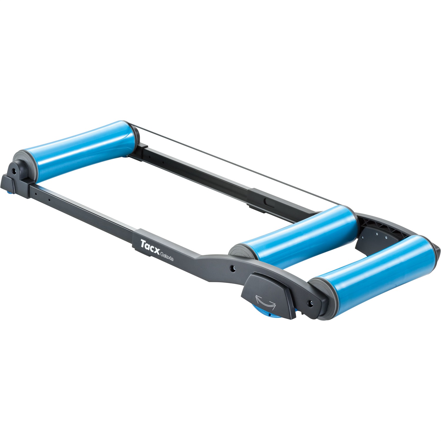 Tacx Galaxia Rullo di Allenamento T1100 - Sistema di Rotazione Brevettato, Richiudibile, Assorbe Accelerazioni