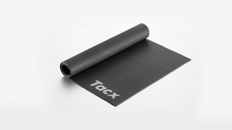 Tacx T2918 Tappetino da Allenamento Arrotolabile in Schiuma Idrorepellente 6mm - Nero