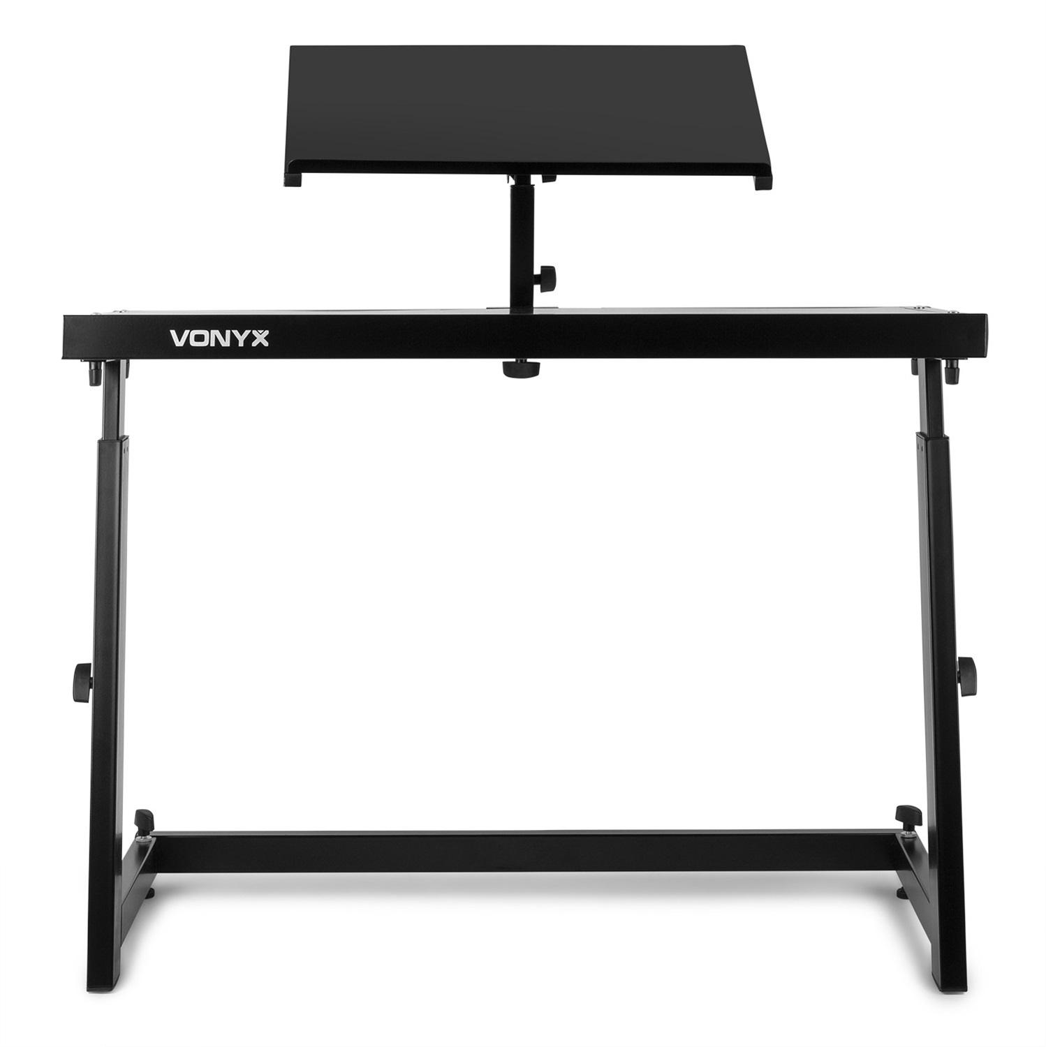 Vonyx DB10 - Tavolo Mobile per DJ con Superficie di 100x45 cm, Facile da Montare e Portatile