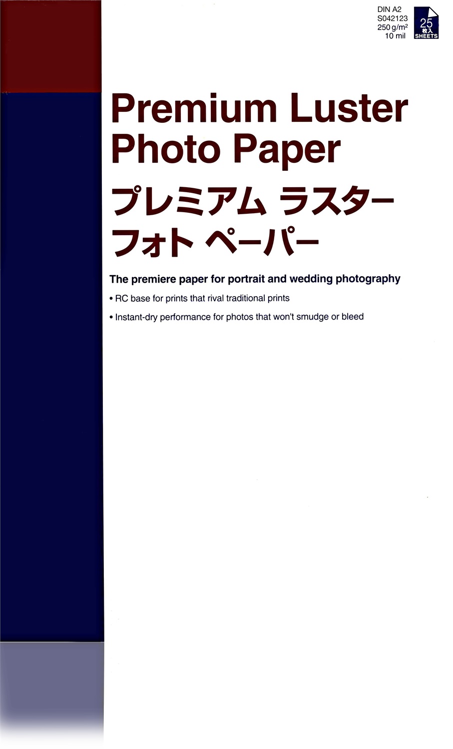 Epson Premium Luster Photo Paper - 250 g/m², A2, 25 fogli, Carta Fotografica di Alta Qualità