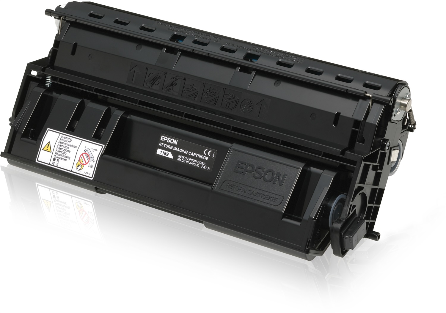 Epson - Toner Return Originale Nero C13S051189 per Aculaser M8000D3TN, M8000DN, M8000N, M8000TN - 15.000 pagine