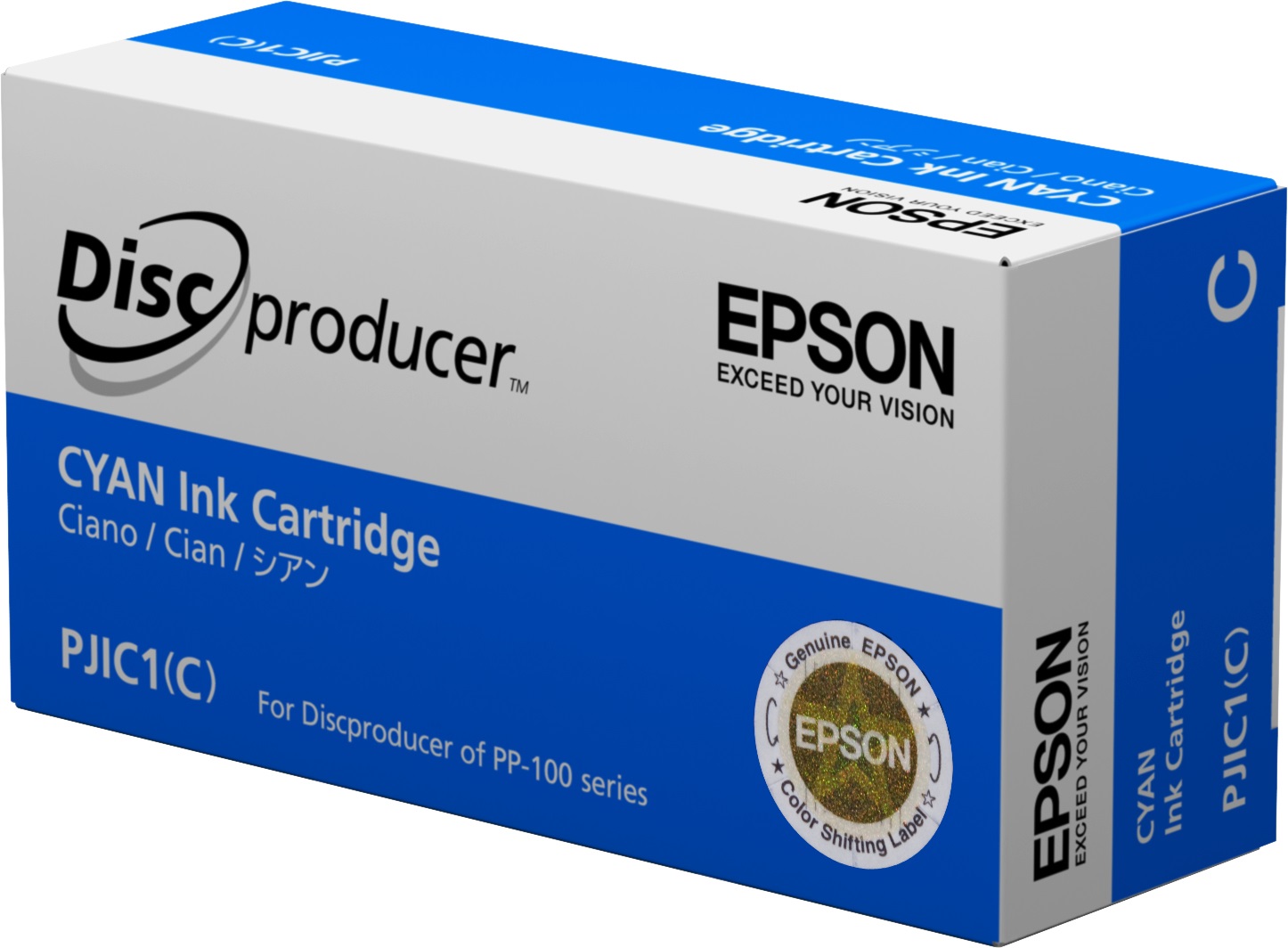 Epson Cartuccia Ciano Originale 26ml per DISCPRODUCER PP 100 - Modello C13S020447