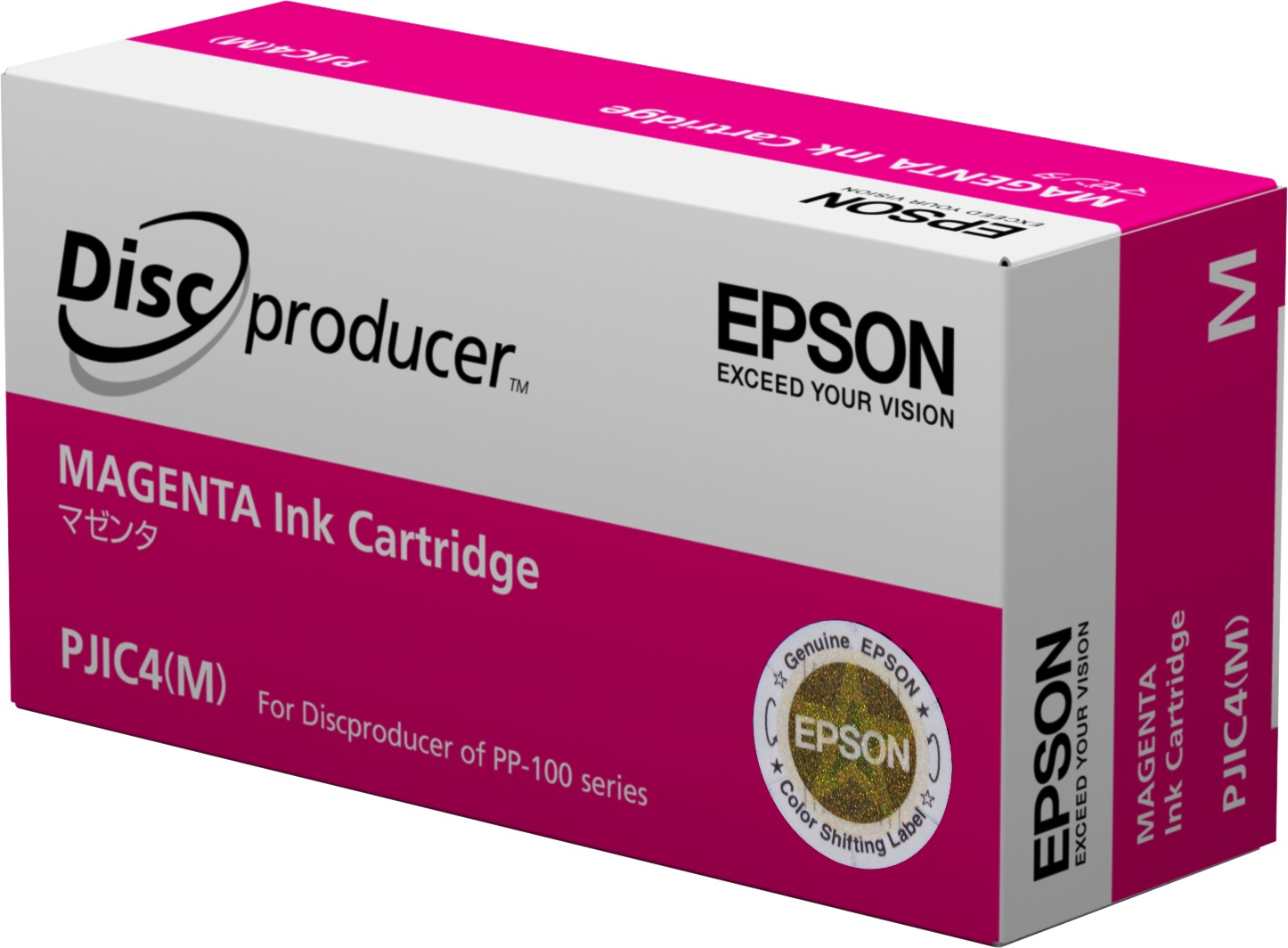 Epson Cartuccia d'Inchiostro Magenta Originale C13S020450 per DISCPRODUCER PP 100 - 26ml