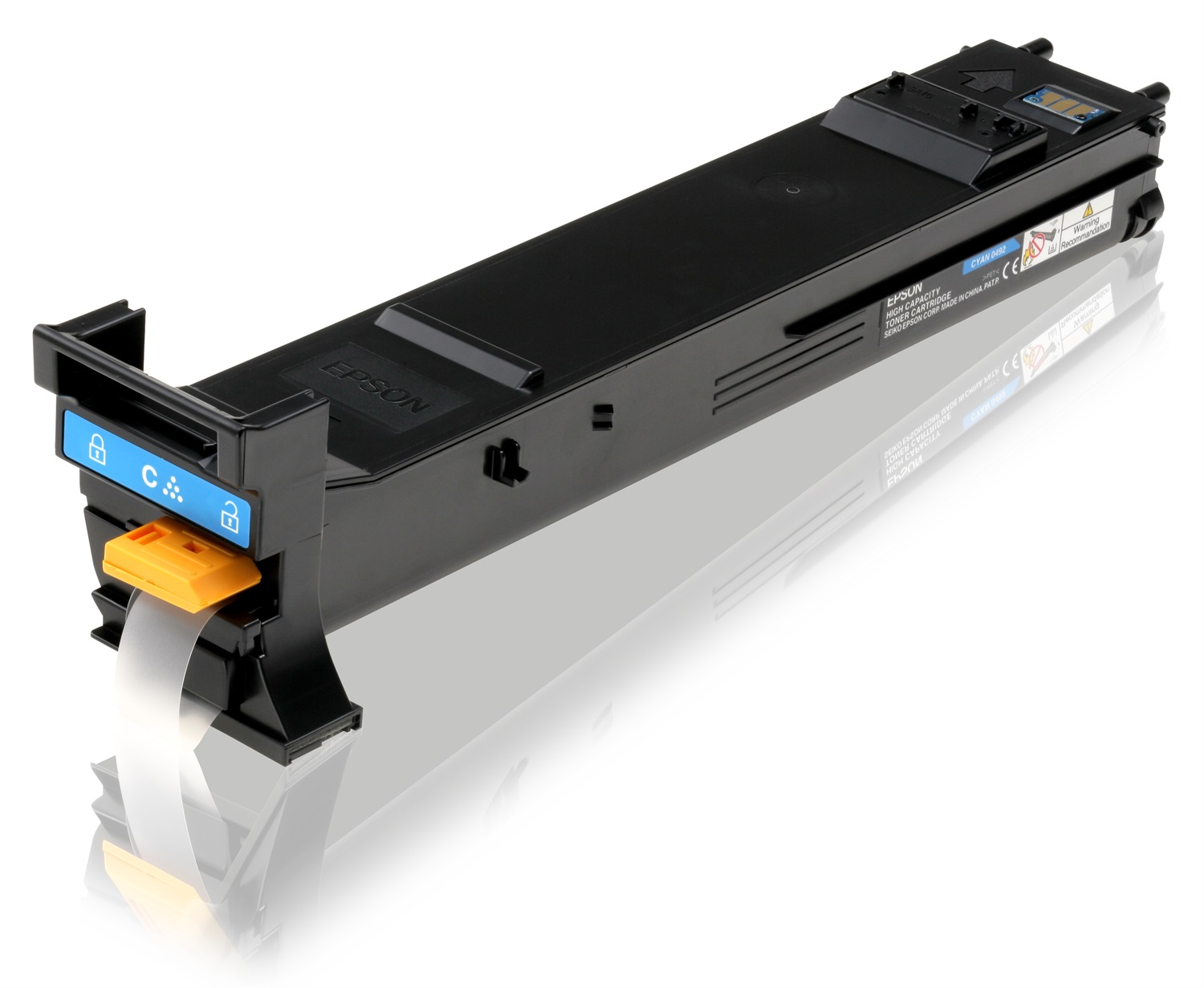 Epson Toner Ciano Alta Capacità C13S050492 - 8000 Pagine per Aculaser CX28DN/DNC/DTN/DTNC