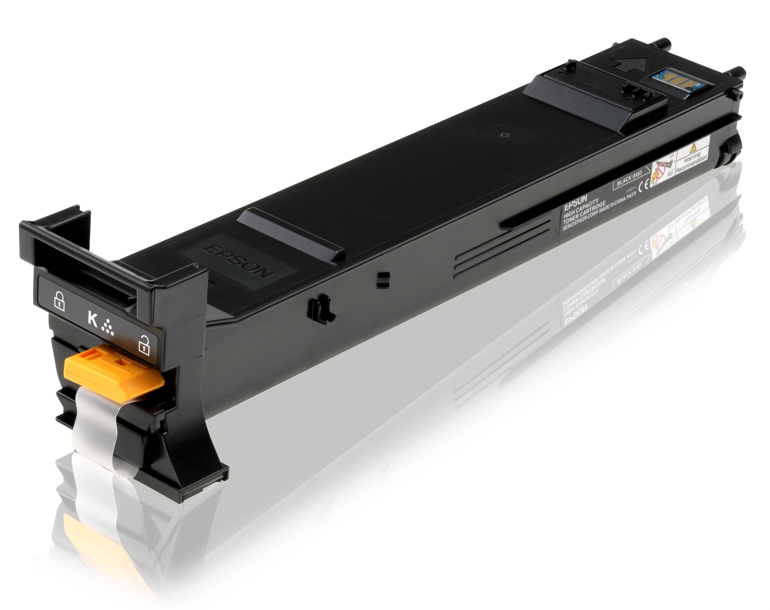 Epson Toner Nero Alta Capacità C13S050493 - Fino a 8000 Pagine per Aculaser CX28DN, CX28DNC, CX28DTN, CX28DTNC