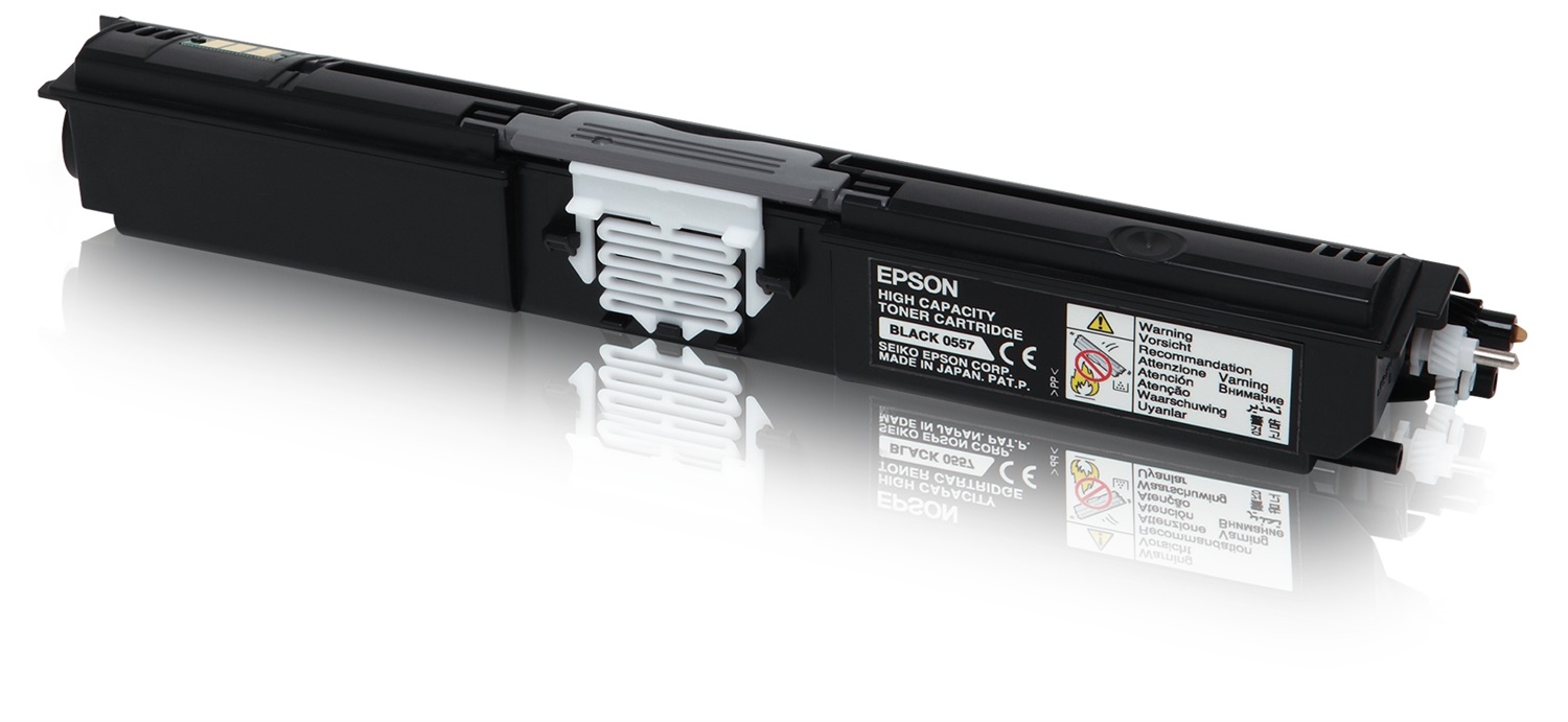 Epson Toner Nero C13S050557 - Alta Capacità 2700 Pagine per Aculaser CX16, CX16NF, C1600, CX16DNF, CX16DTNF