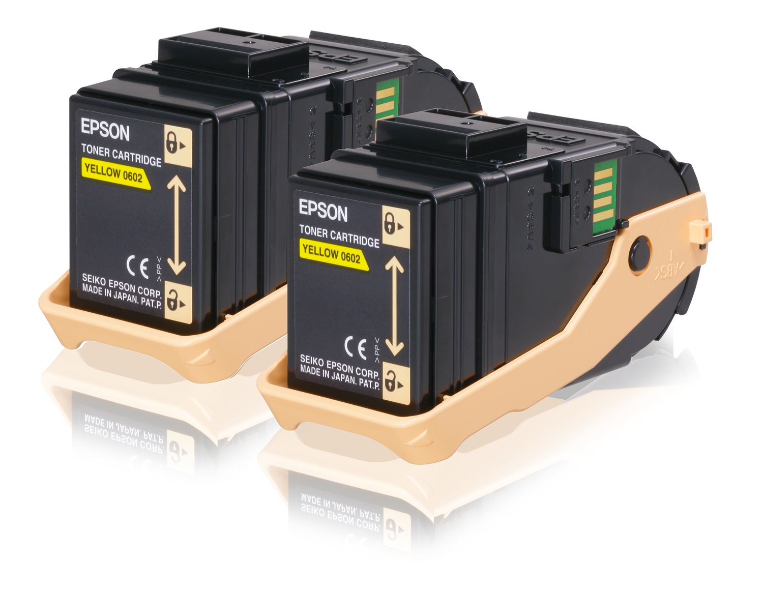 Epson Toner Giallo C13S050606 - Confezione Doppia - Resa 7500 Pagine