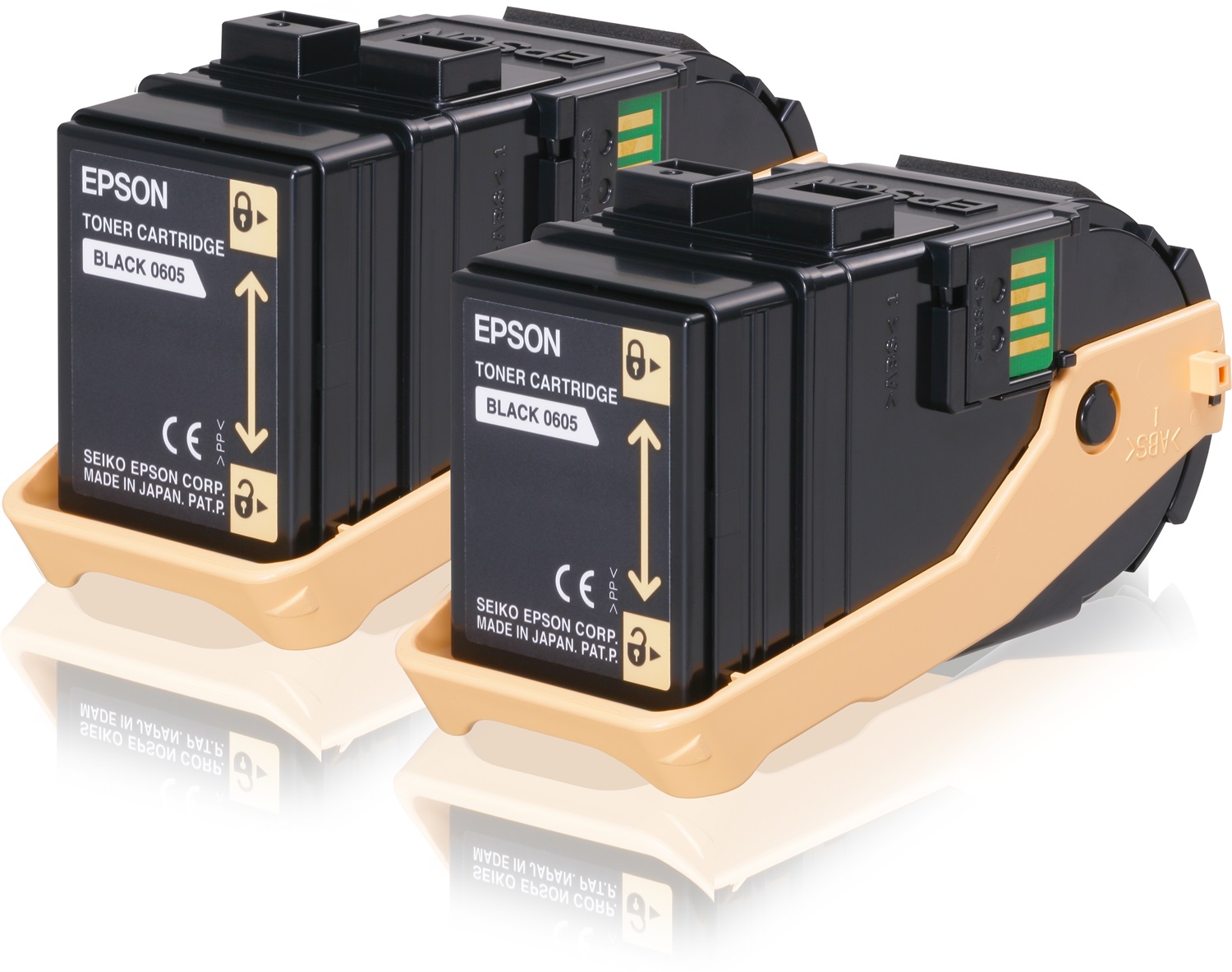 Epson Toner Nero AcuBrite C13S050609 - Confezione Doppia - 13000 Pagine - Compatibile con Aculaser C9300