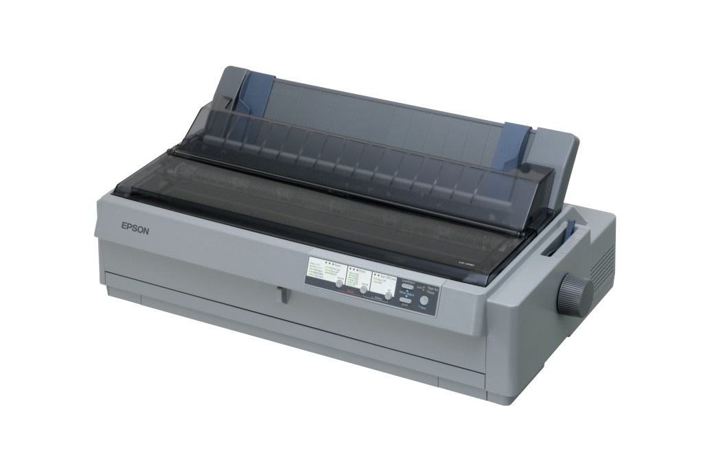 Epson LQ-2190N - Stampante ad Aghi 24 Ghi, Risoluzione 360 x 180 DPI, Velocità Massima 576 cps, 5 Copie, Bidirezionale