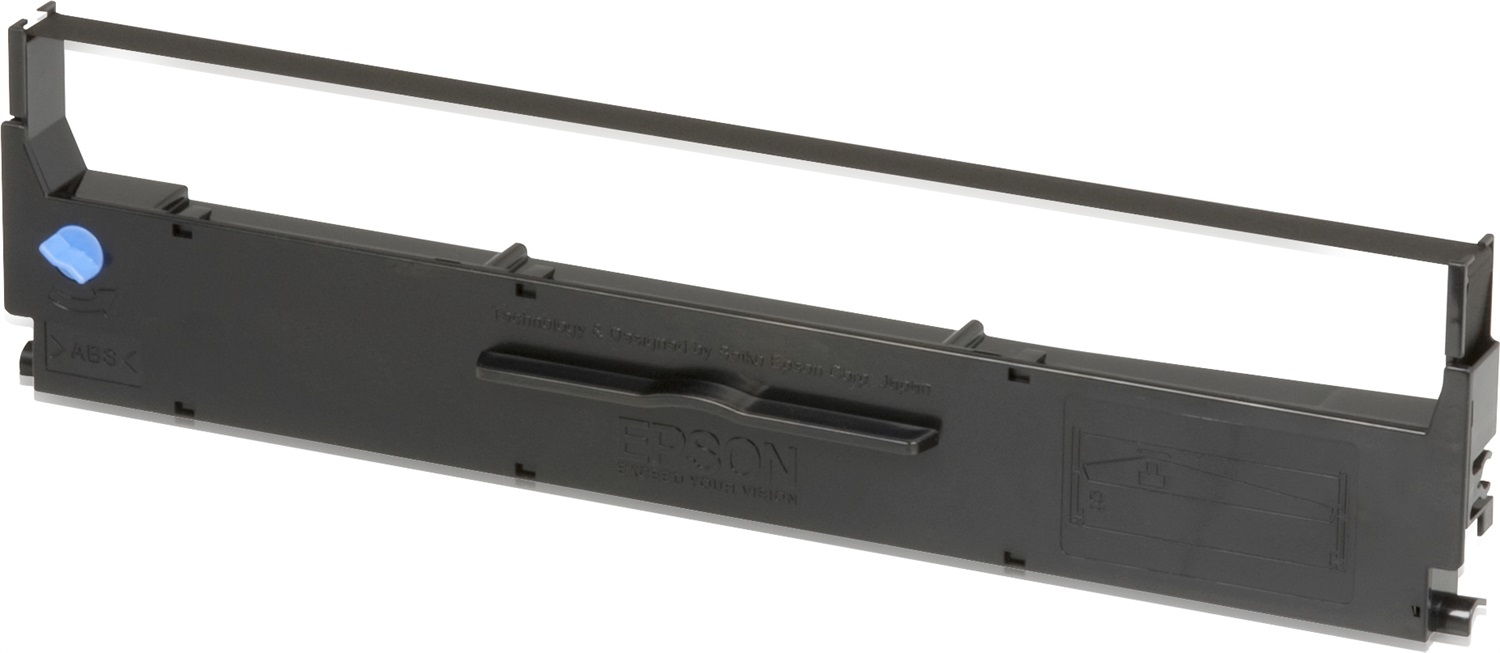 Epson Nastro Originale Nero C13S015637 per LX-300, LX-300 , LX-300 II, LX-350, LX-400 - 4 Milioni di Caratteri