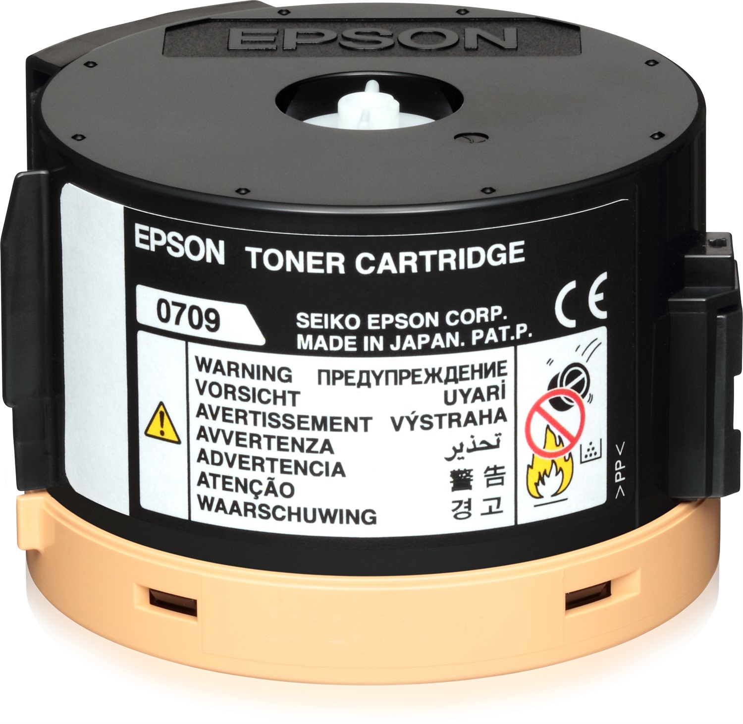 Epson Toner Nero C13S050709 - Standard Capacity Cartridge 2.5k, 2500 Pagine, Compatibile con WorkForce AL-M200DN/AL-M200DW