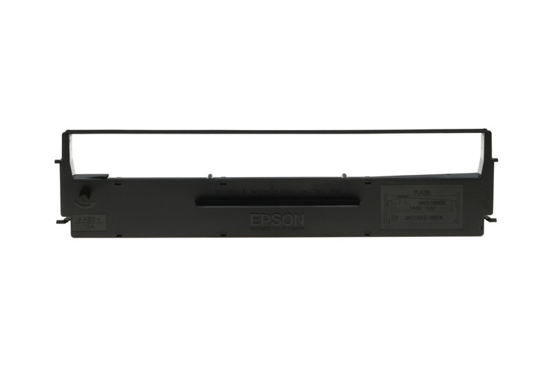 Epson Nastro per Stampante ad Aghi Nero C13S015633 - Compatibile con LQ-300, LQ-300 , LQ-300 II, LQ-350, LQ-350 , LQ-350 II - Rendimento 2500000 Caratteri