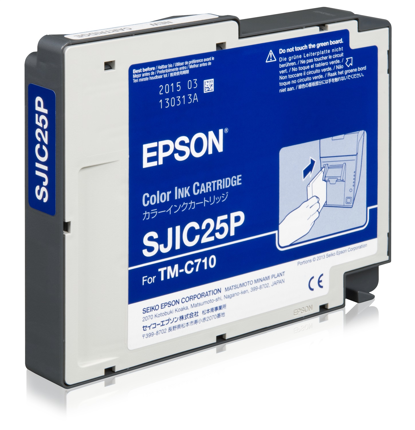 Epson SJIC25P Cartuccia d'inchiostro nero Originale C33S020591 per TM-C710