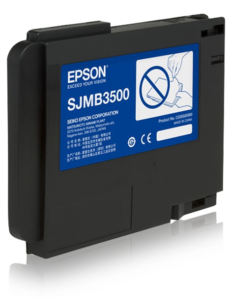 Epson SJMB3500: Maintenance Box Originale per ColorWorks C3500 e TM-C3500, C33S020580, 1 pz, 311 g, 177 mm x 233 mm