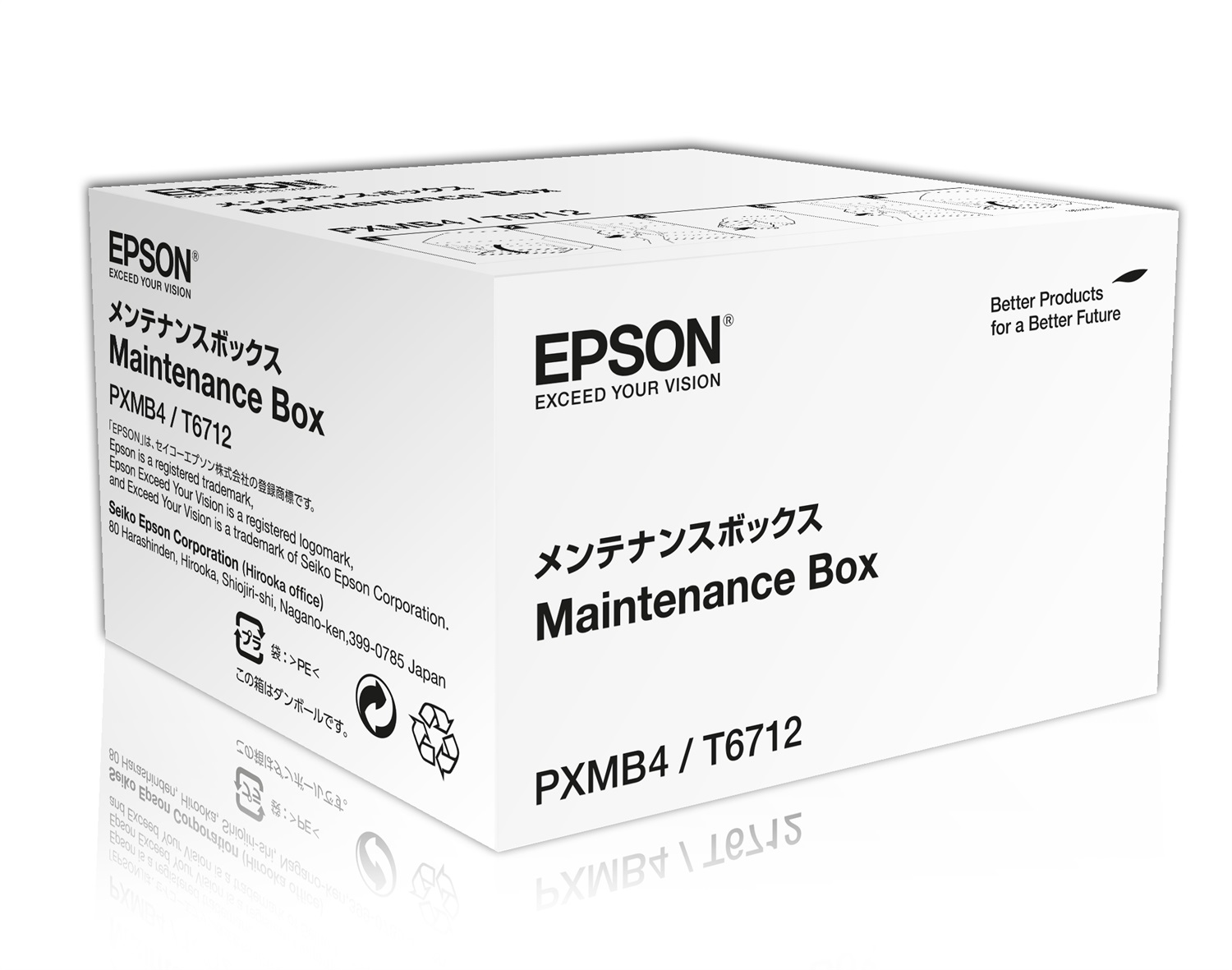 Epson C13T671200 Maintenance Box - Compatibile con WorkForce Pro WF-8010, 8090, 6090, 6590, 8510, 8590 - 75000 pagine