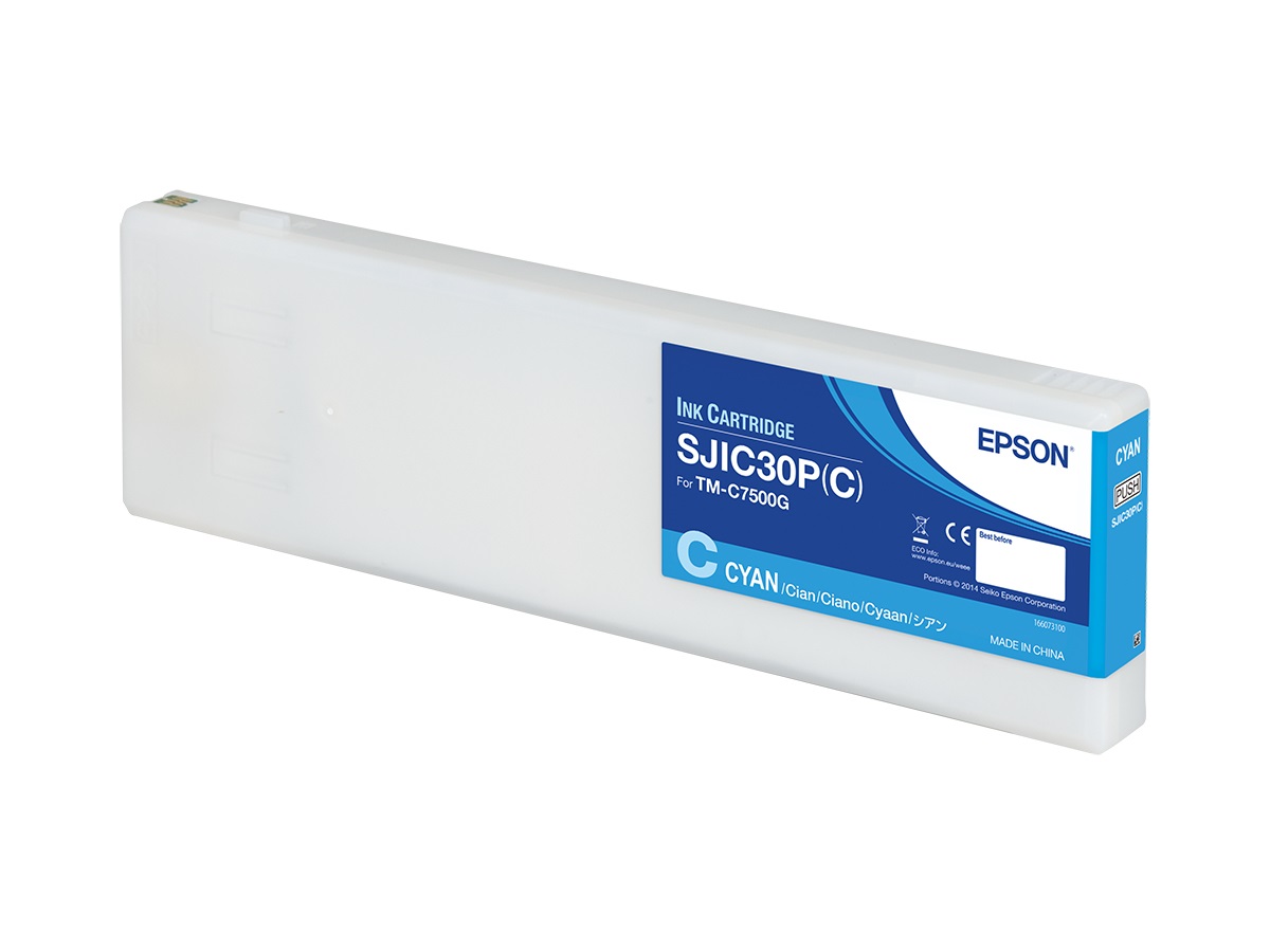 Epson SJIC30P(C) Cartuccia d'Inchiostro Ciano 294,3 ml per ColorWorks C7500G