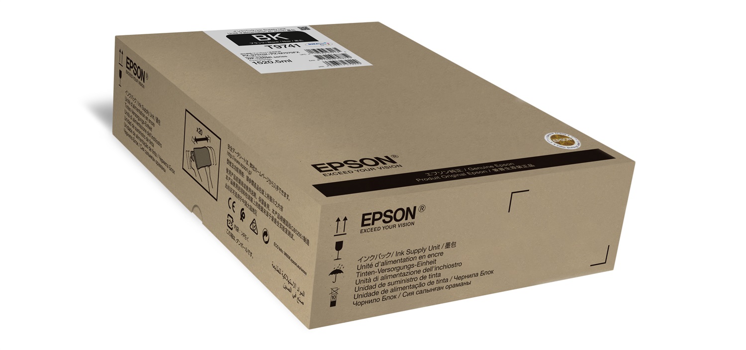 Epson Cartuccia ad Inchiostro Originale C13T974100 Nero XXL - 1520,5 ml, 86000 pagine, Inchiostro a base di pigmento