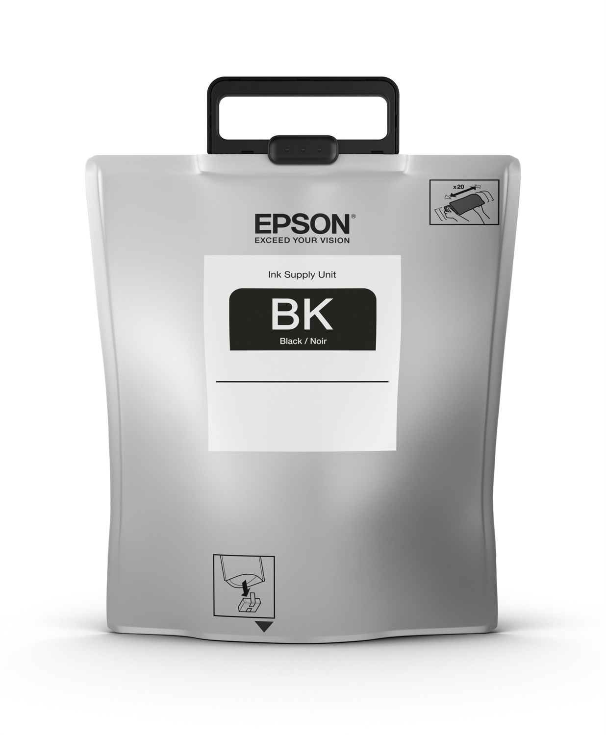 Epson Cartuccia ad Inchiostro Originale C13T974100 Nero XXL - 1520,5 ml, 86000 pagine, Inchiostro a base di pigmento