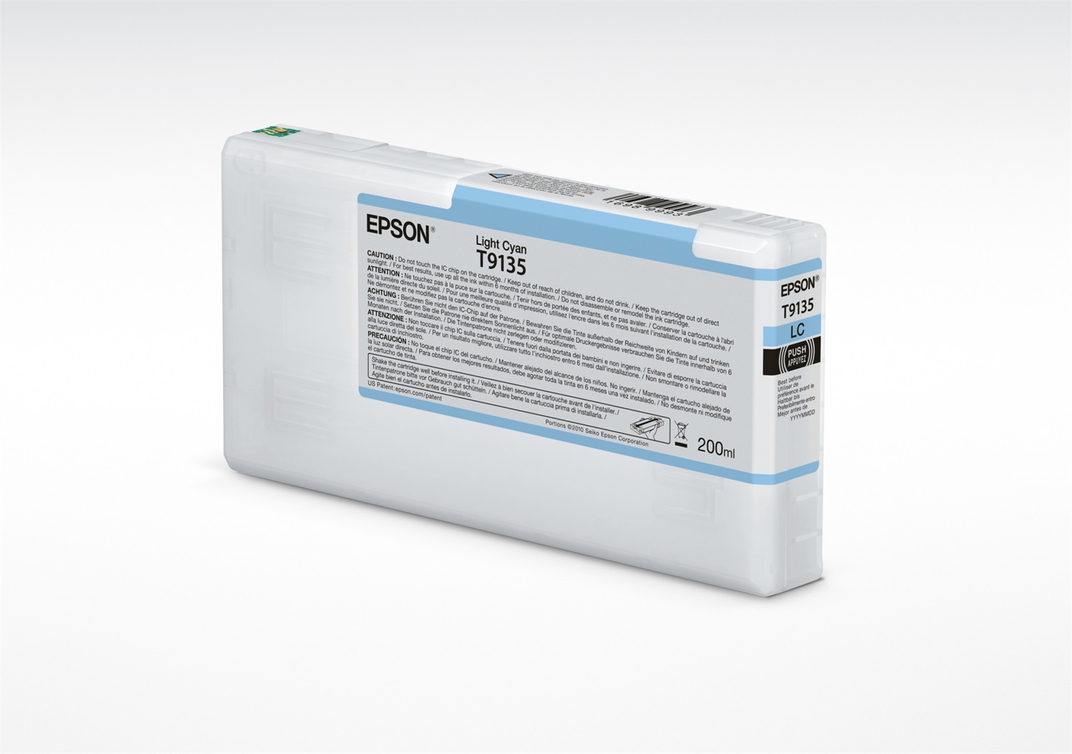 Epson T9135 Cartuccia Inkjet Ciano Chiaro 200ml - Compatibile con SureColor SC-P5000